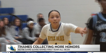 Notre Dame’s Kallie Thames Rakes in Postseason Awards, Including All-Ohio Honors