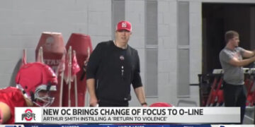 New Ohio State Offensive Coordinator Arthur Smith Looks To Instill Violent Mindset In Offensive Line