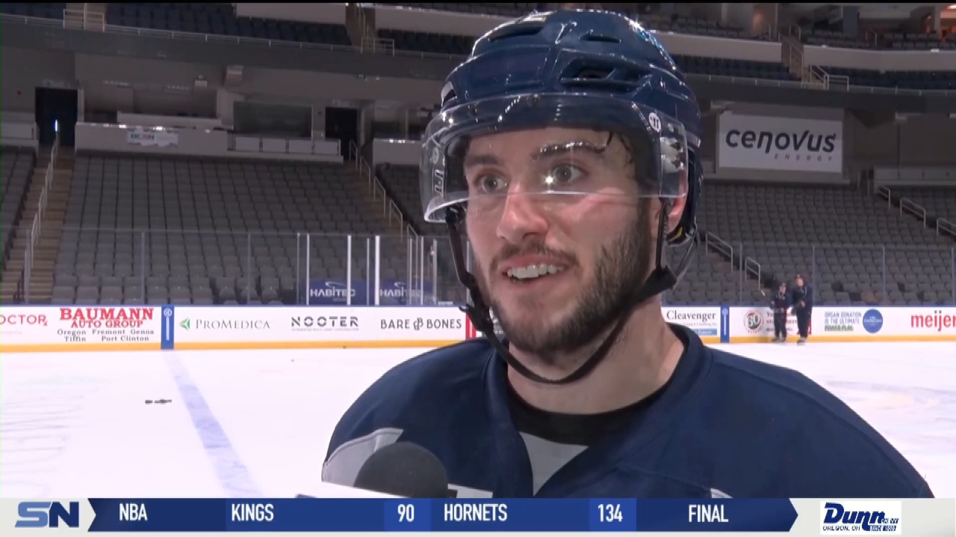 Caleb Spinner Talks with New Walleye Forwards Cam Hausinger & Reilly ...