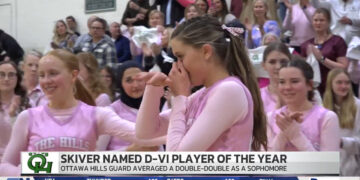 Ottawa Hills Kendall Skiver Named OHSAA Division IV Player of the Year
