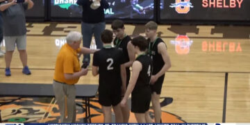 Perkins Puts Shelby in the Dog House with 61-40 Win