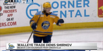 Walleye Trade Denis Smirnov To Swamp Rabbits