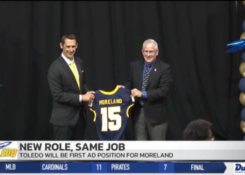 Moreland’s Experience Set Him Apart, Says Toledo President Halloway