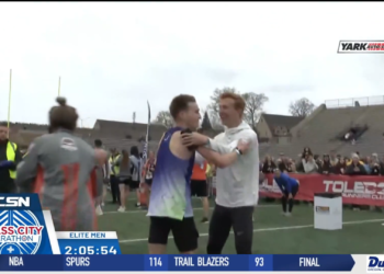 Brad Woznicki and Matt Folk Put the Record-Setting Glass City Marathon into Perspective