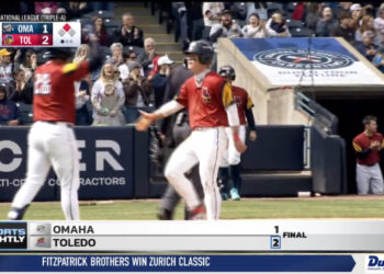 Clark and Workman Lead Mud Hens to 5th Straight Win