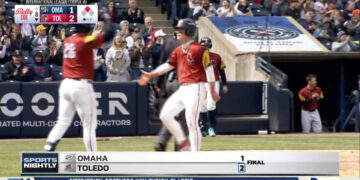 Clark and Workman Lead Mud Hens to 5th Straight Win