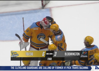 First Period Barrage Leads to Walleye Win in Bloomington