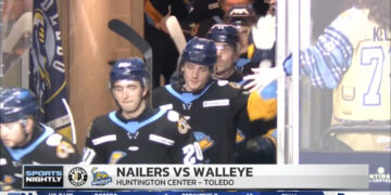 Walleye Fall Behind Early, Lose 4-2 to Nailers on Home Ice