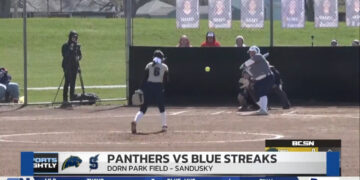 Sandusky Defends Its Diamond from SMCC, 10-3