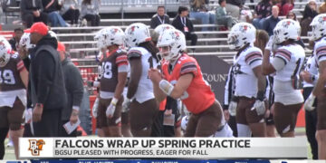 Falcons Hold Spring Showcase, Eddie George Proud of Progress