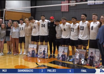 Lourdes Volleyball Holds Farewell Send-Off for Alum, Athletes