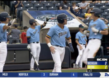 Michigan Holds off Toledo at Fifth Third Field, 6-4