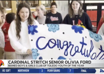 Toledo Boys & Girls Club Names Cardinal Stritch’s Olivia Ford Youth of the Year
