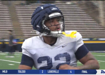 CJ Miller Pops Off In Toledo Spring Game