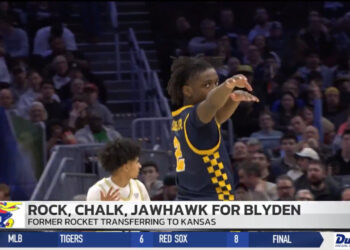 Rock Chalk Jayhawk, Leroy Blyden Heads to Kansas