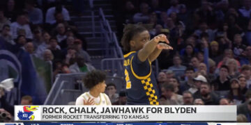 Rock Chalk Jayhawk, Leroy Blyden Heads to Kansas