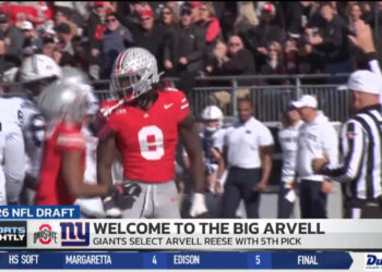 New York Giants Take Ohio State LB Arvell Reese with 5th Pick