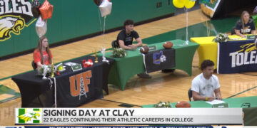 Clay Celebrates 22 Student-Athletes on Signing Day
