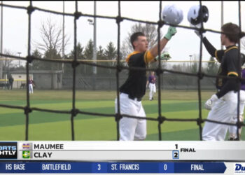Clay Sneaks Past Maumee 2-1