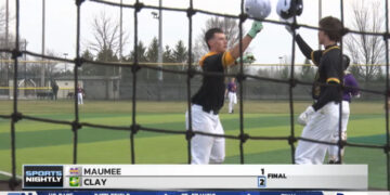 Clay Sneaks Past Maumee 2-1