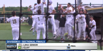 Clay Packs Up Lima Senior 10-0 To Advance To District Semi-Finals