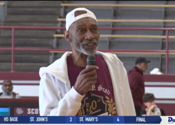 Scott Alumni Legends Hold Spring Basketball Clinic