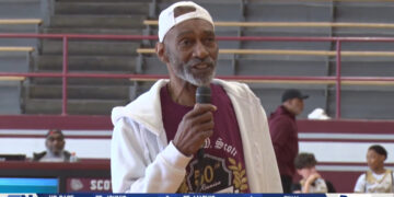 Scott Alumni Legends Hold Spring Basketball Clinic