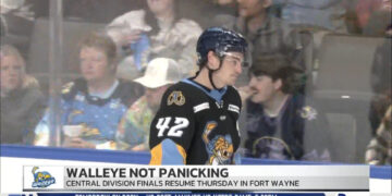 Walleye Aren’t Panicking Despite Rare Postseason Shutout Loss