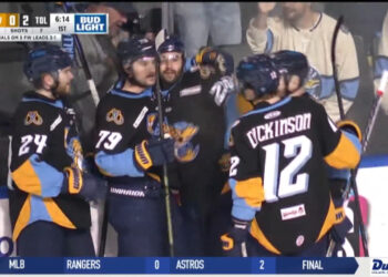 Walleye Score Three in Opening Period, Win Game 5, 4-1