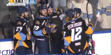 Walleye Score Three in Opening Period, Win Game 5, 4-1