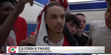 Luke Hickey Debuts Central Catholic’s New Look at Showcase