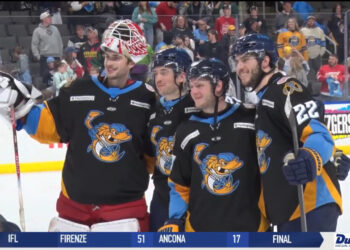 Walleye Advance With Dominant 6-2 Game 6 Win Over The Bison