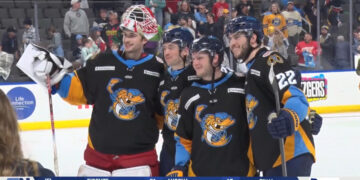 Walleye Advance With Dominant 6-2 Game 6 Win Over The Bison
