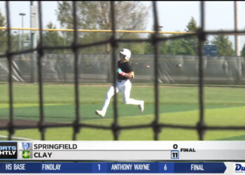 Clay Soars to 11 Run Shutout Win Over Springfield