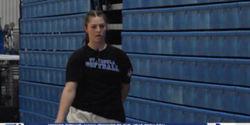 Senior Pitcher Brooke Bowers Shines As One Of St. Ursula’s Golden Arrows