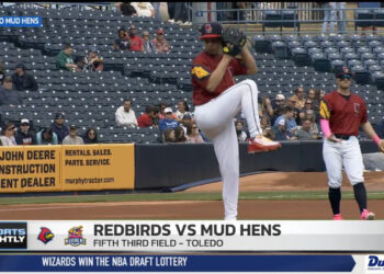 Red Birds Down Mud Hens 8-1 In Series Finale