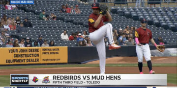 Red Birds Down Mud Hens 8-1 In Series Finale