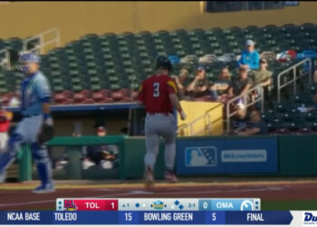 Mud Hens Blow Away Storm Chasers, 19-1