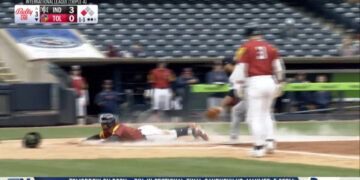 Mud Hens, Indians Split Midday Doubleheader