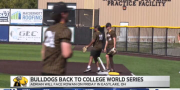 Adrian Bulldogs Advances to D-III College World Series
