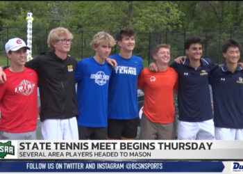 Boys Tennis Prepares for State Tournament Beginning Thursday
