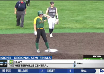 Clay’s Stellar Season Comes To A Close In 9-3 Loss To Westerville Central