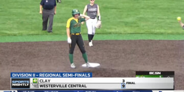 Clay’s Stellar Season Comes To A Close In 9-3 Loss To Westerville Central