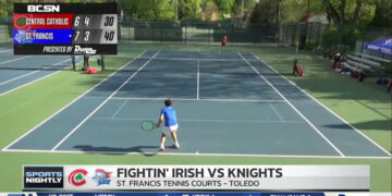 St. Francis’ Jack Kayse Secures His Win Over Central Catholic After Two Sets