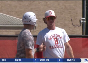 Bedford Baseball Duo Connects Outside the Corral