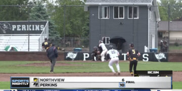 Grand Slam Powers Perkins to Baseball Victory vs Northview