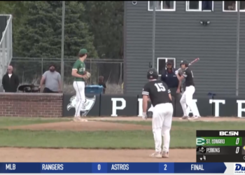 Perkins Earns Photo-Finish Win over St. Eds, 2-1