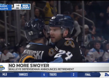 Walleye Defenseman Colin Swoyer Announces Retirement
