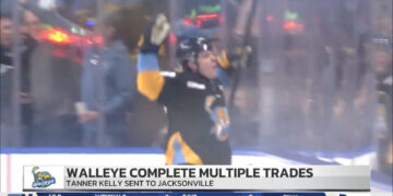 Walleye Complete Trades from 2025-26 Season