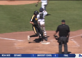 Adrian Forces If Necessary Game with a 10-9 Victory Over Endicott